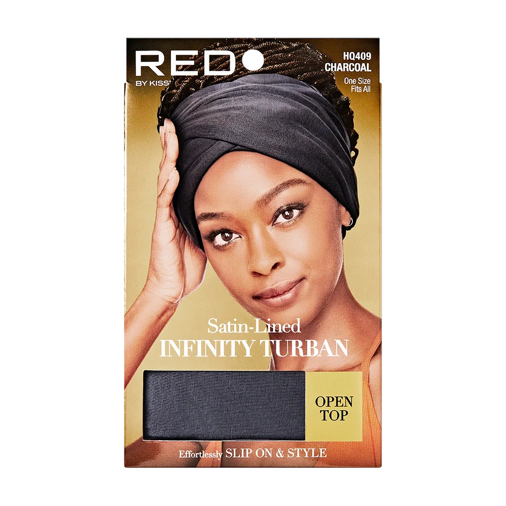RED by KISS Comfortable & Breathable Satin-Lined Infinity Turban - Image 38