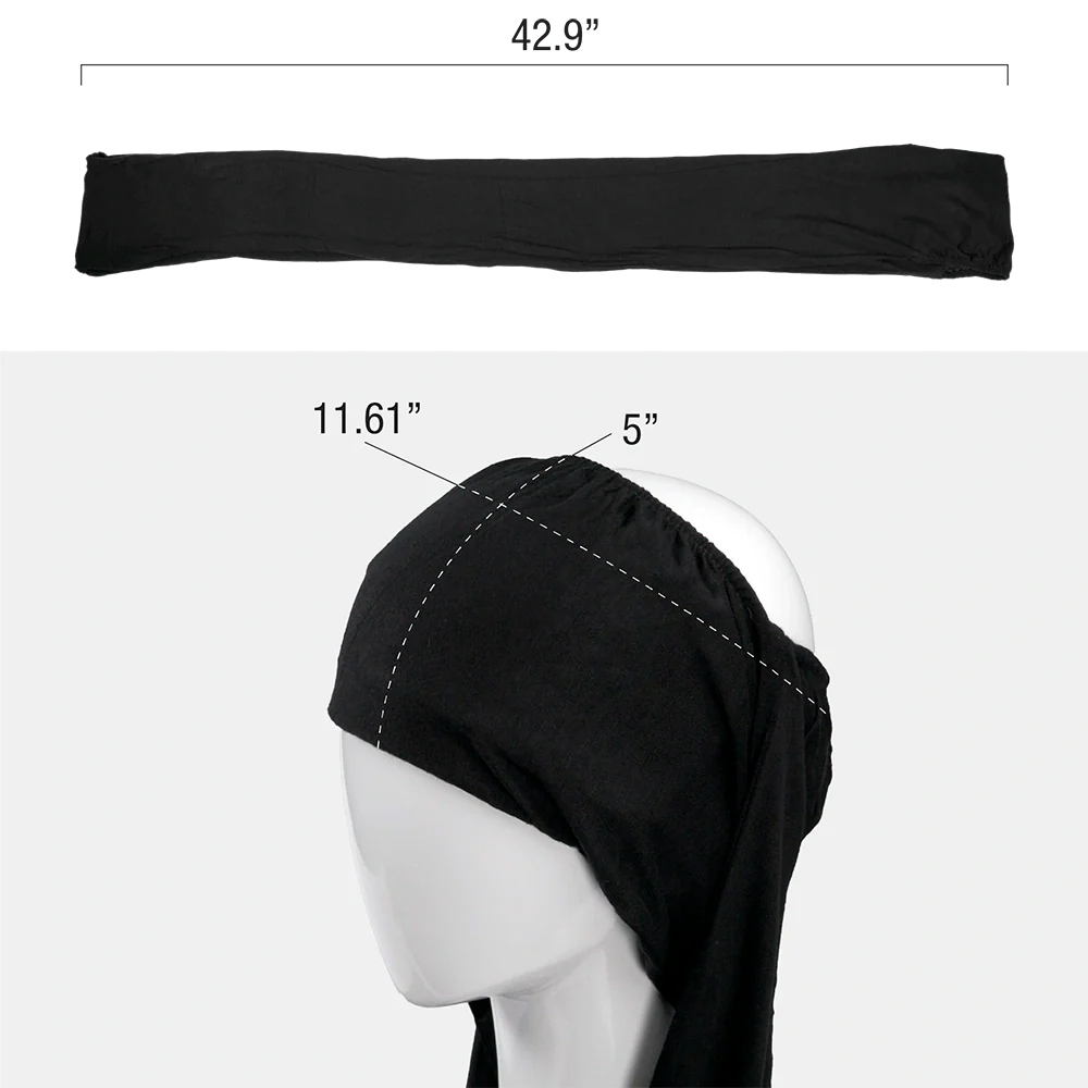 RED by KISS Comfortable & Breathable Satin-Lined Infinity Turban - Image 9