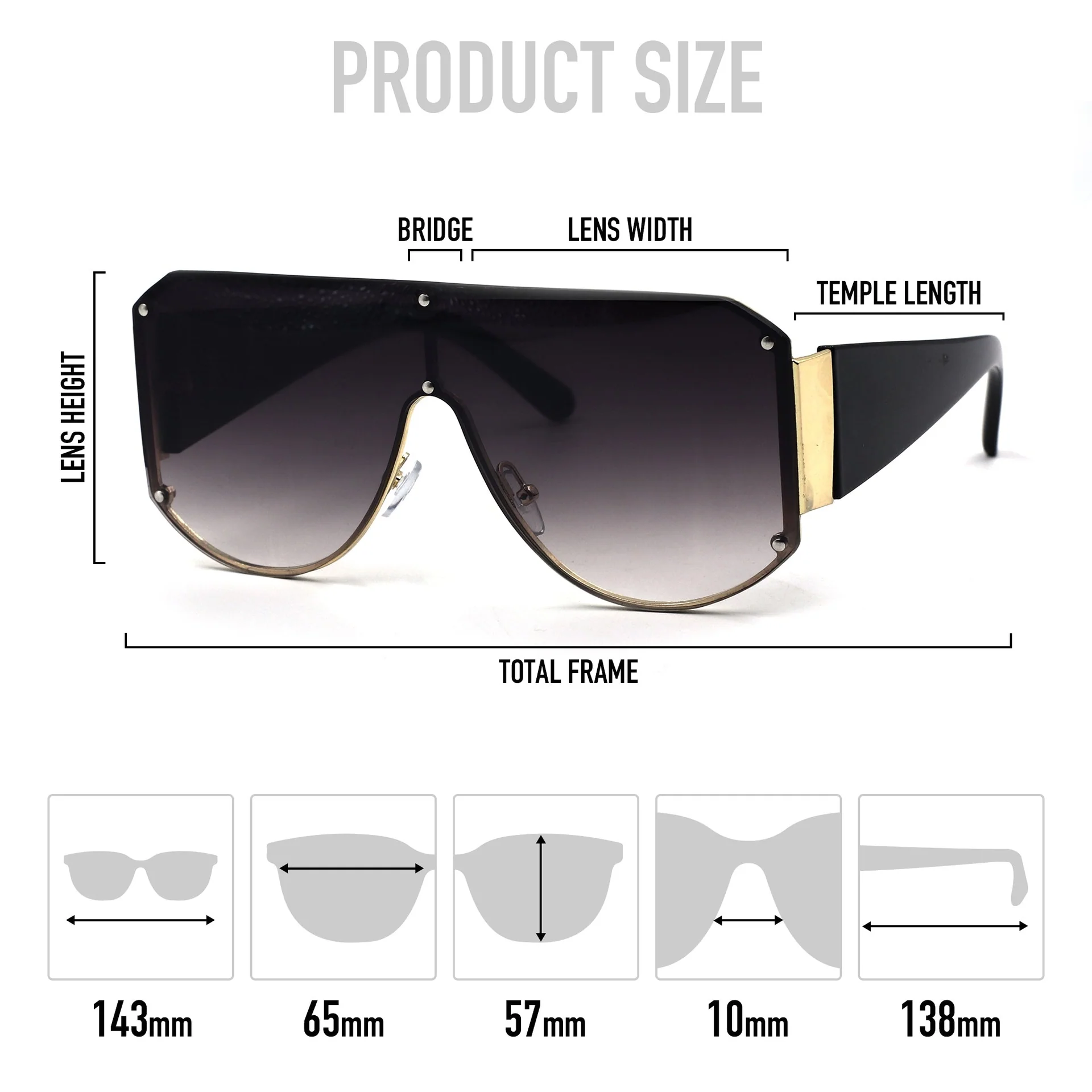 Mad Shade Contemporary Sunglasses #36 - Image 4