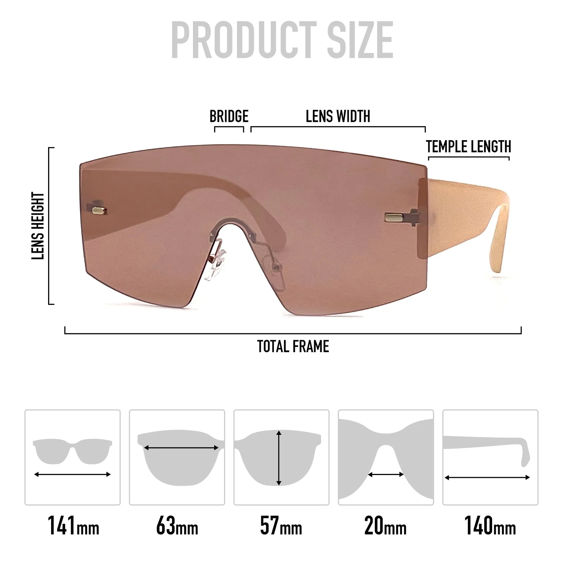 Mad Shade Contemporary Sunglasses #55 - Image 4