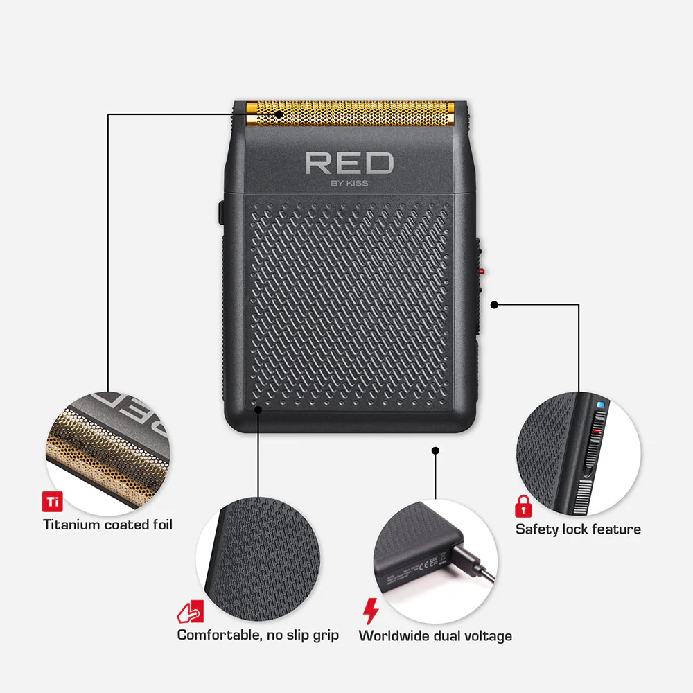RED by KISS Cordless Mini Shaver - Image 8