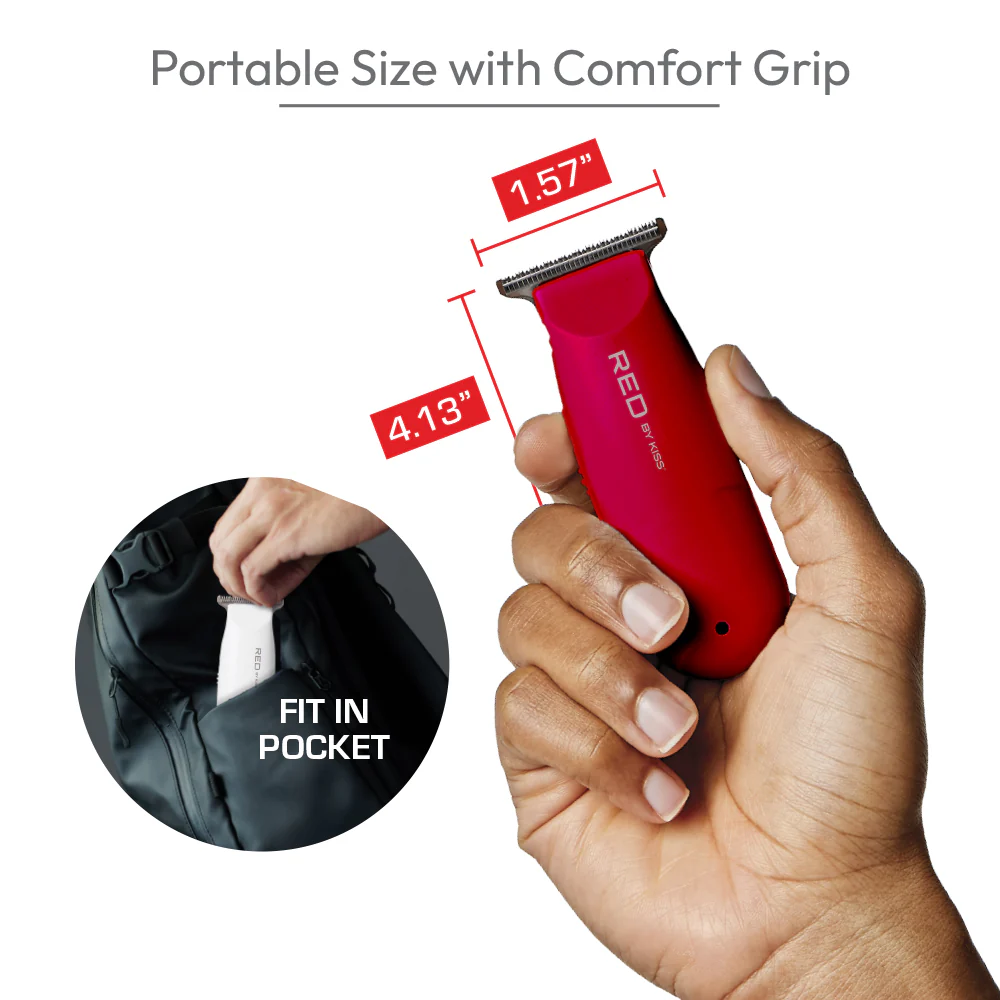 RED by KISS Cordless Rechargeable Mini Trimmer - Image 11