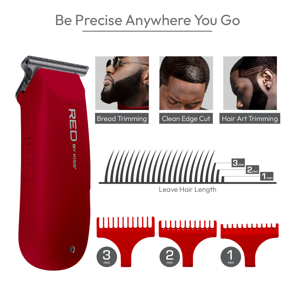RED by KISS Cordless Rechargeable Mini Trimmer - Image 14