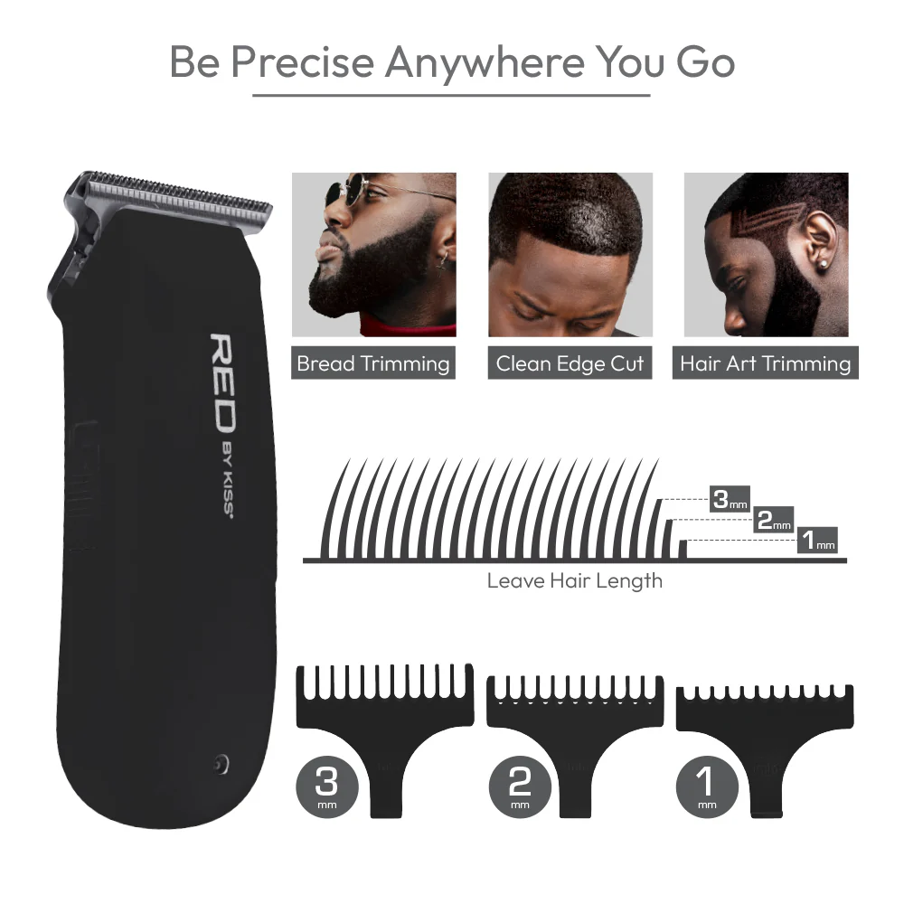 RED by KISS Cordless Rechargeable Mini Trimmer - Image 15