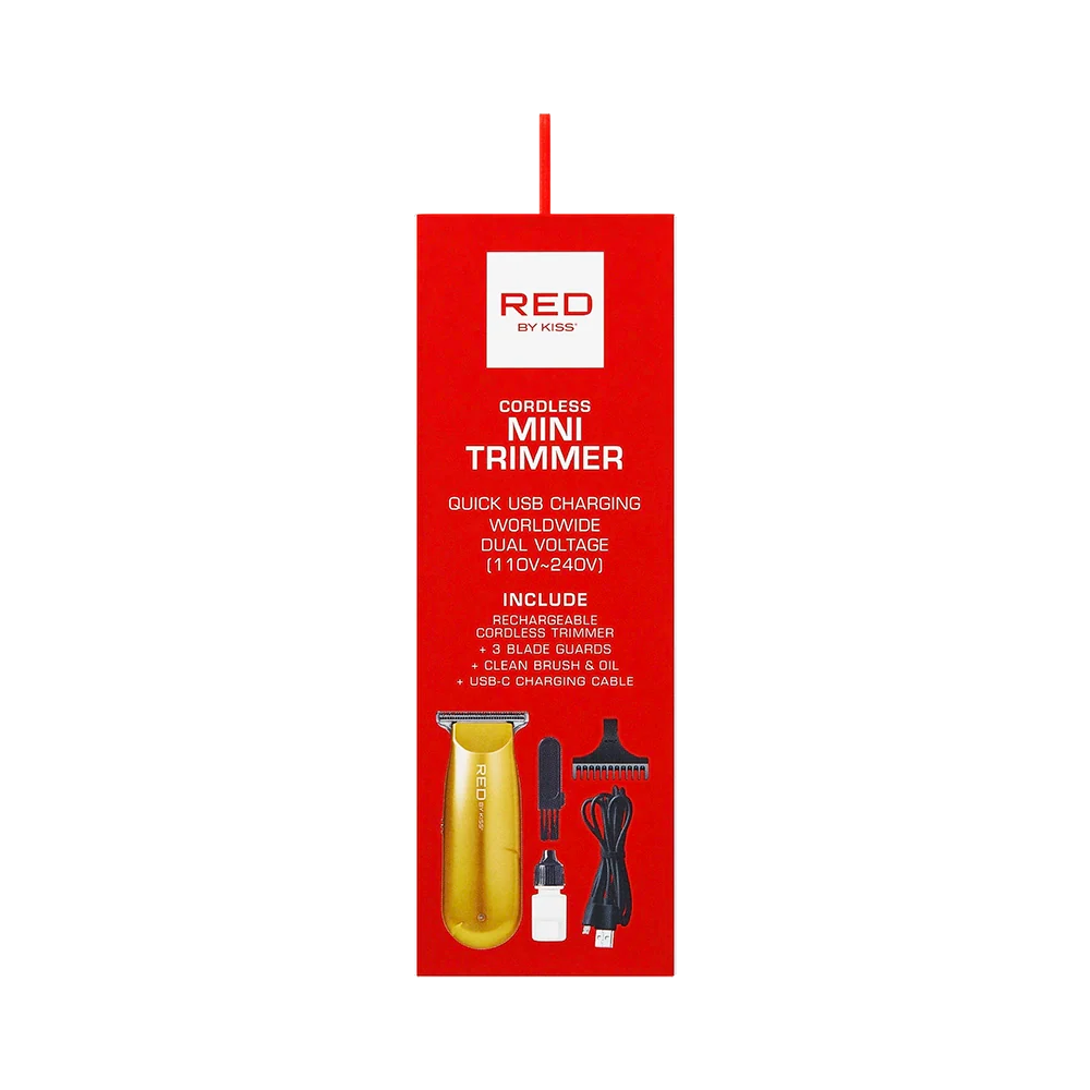 RED by KISS Cordless Rechargeable Mini Trimmer - Image 28
