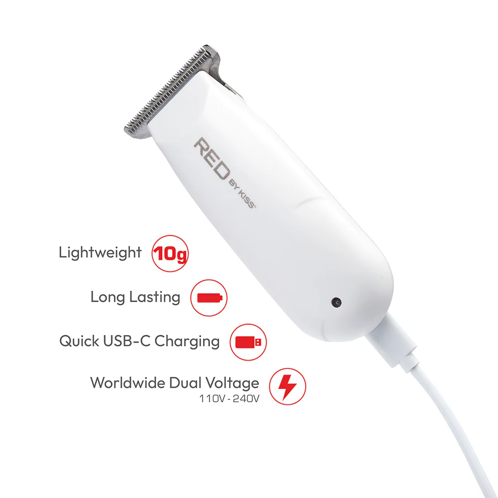 RED by KISS Cordless Rechargeable Mini Trimmer - Image 31