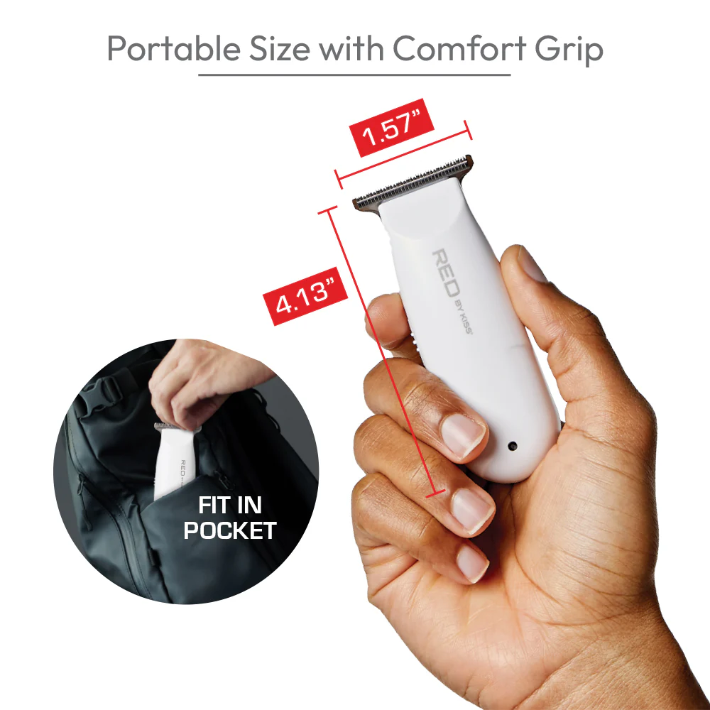 RED by KISS Cordless Rechargeable Mini Trimmer - Image 32