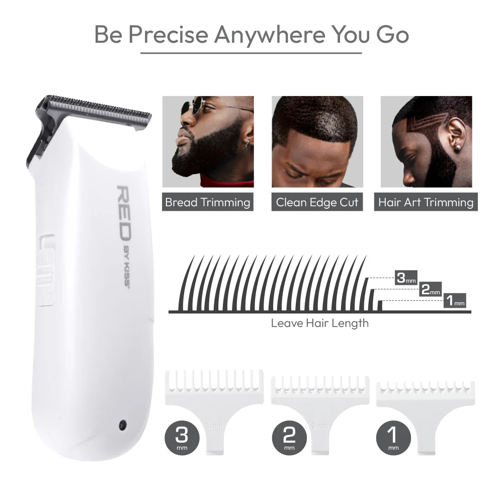 RED by KISS Cordless Rechargeable Mini Trimmer - Image 33