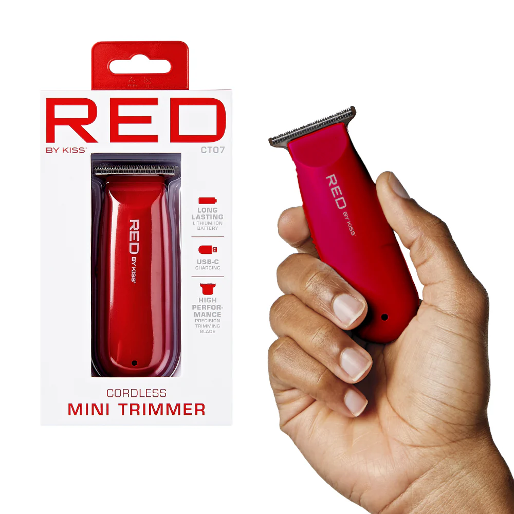 RED by KISS Cordless Rechargeable Mini Trimmer - Image 5