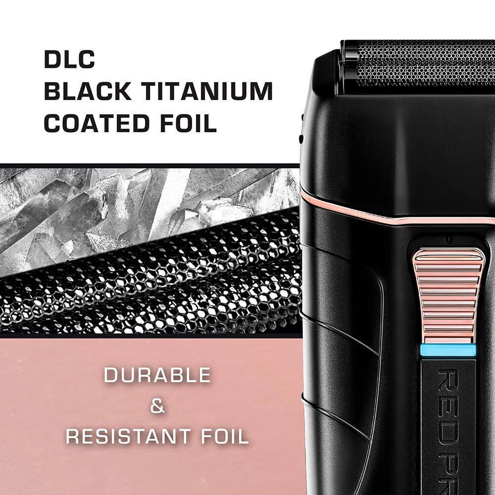 Red PRO Cordless Shaver Blade & Foil Replacement Kit - Matte Black - Image 3