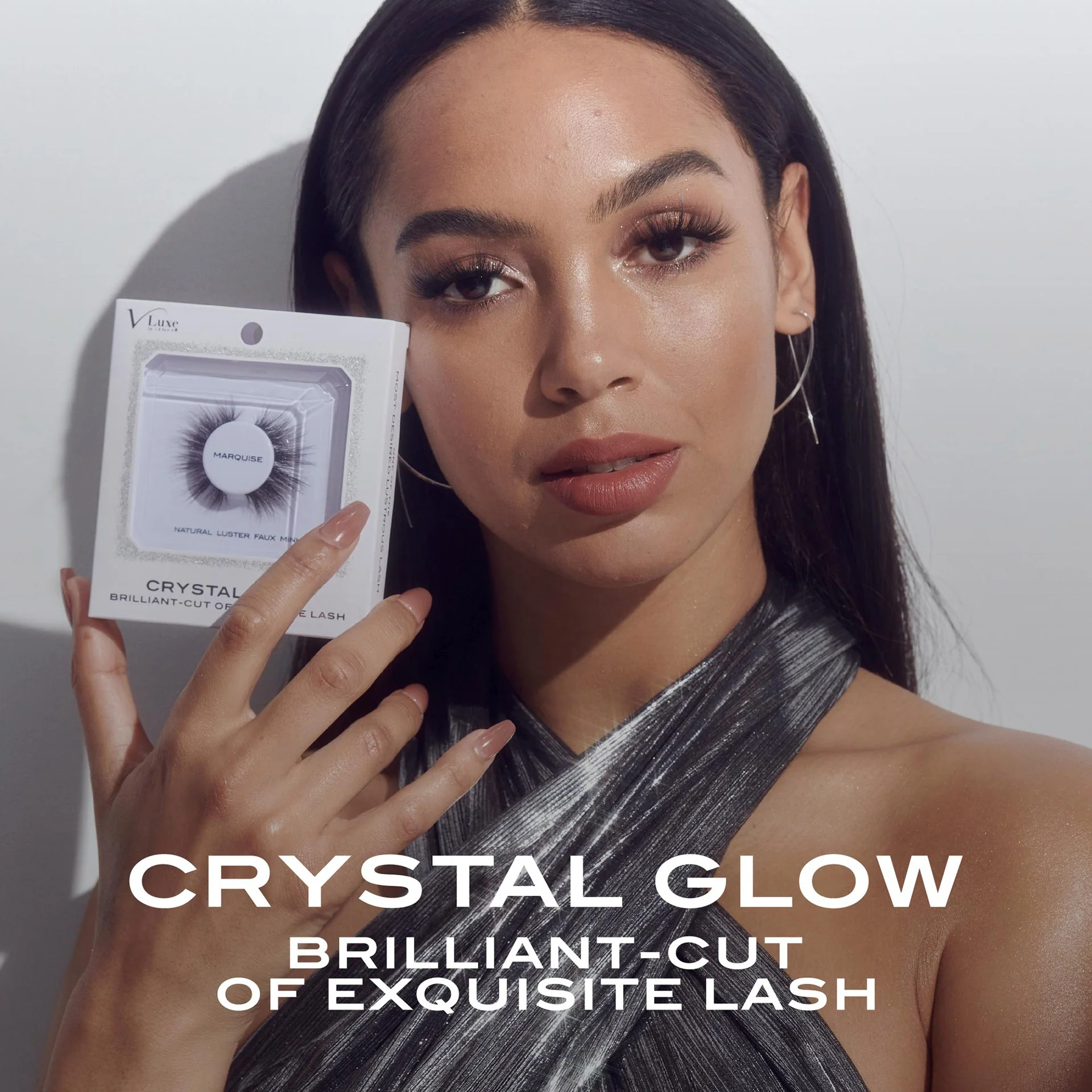 VLuxe By i•ENVY Crystal Glow Brilliant-Cut Strip Lashes - Image 15