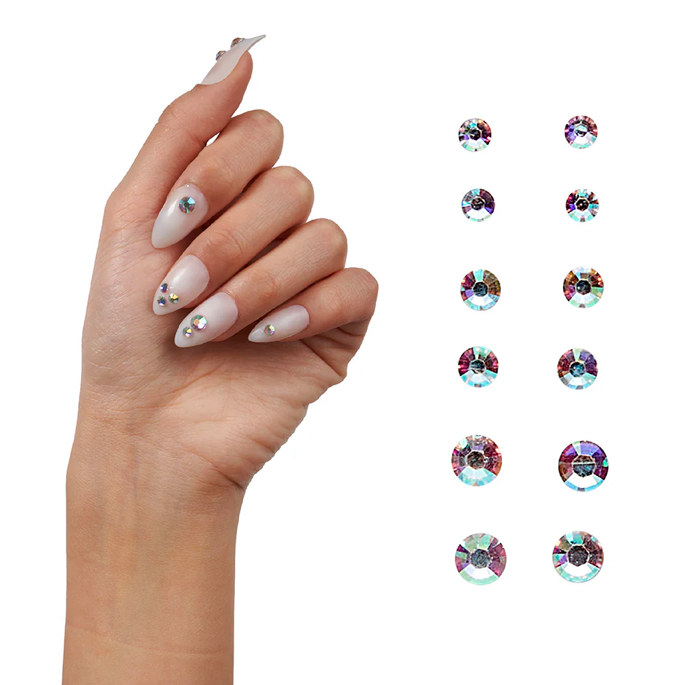Gold Finger Crystal Stick-On Jewels - Image 3