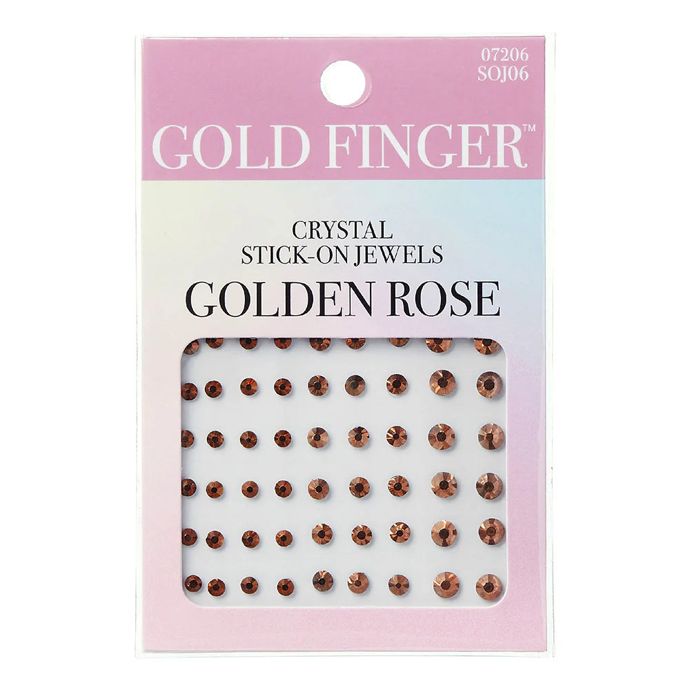 Gold Finger Crystal Stick-On Jewels - Image 54