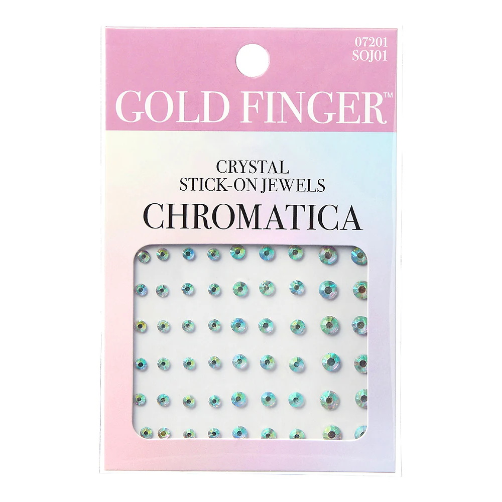 Gold Finger Crystal Stick-On Jewels - Image 9