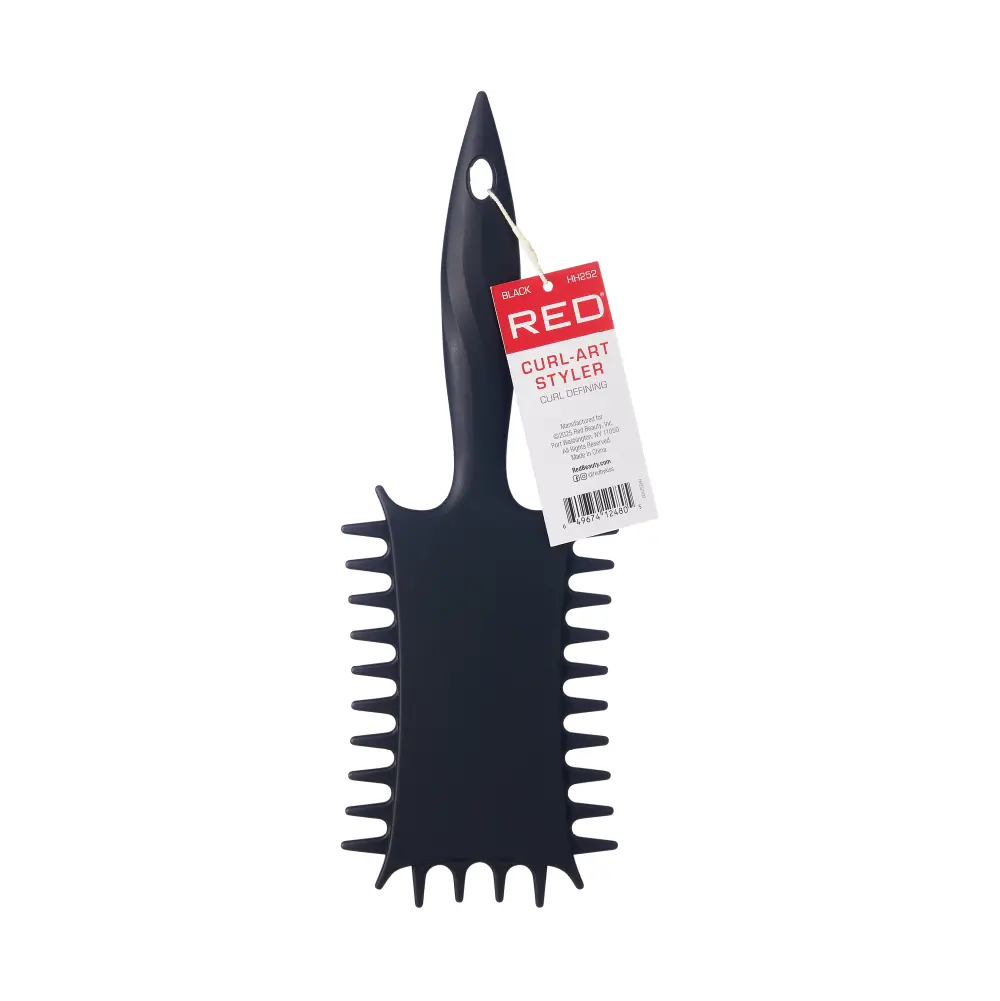 RED by KISS Curl-Art Styler - Detangling & Curl Defining Brush with Side Combs - Image 11
