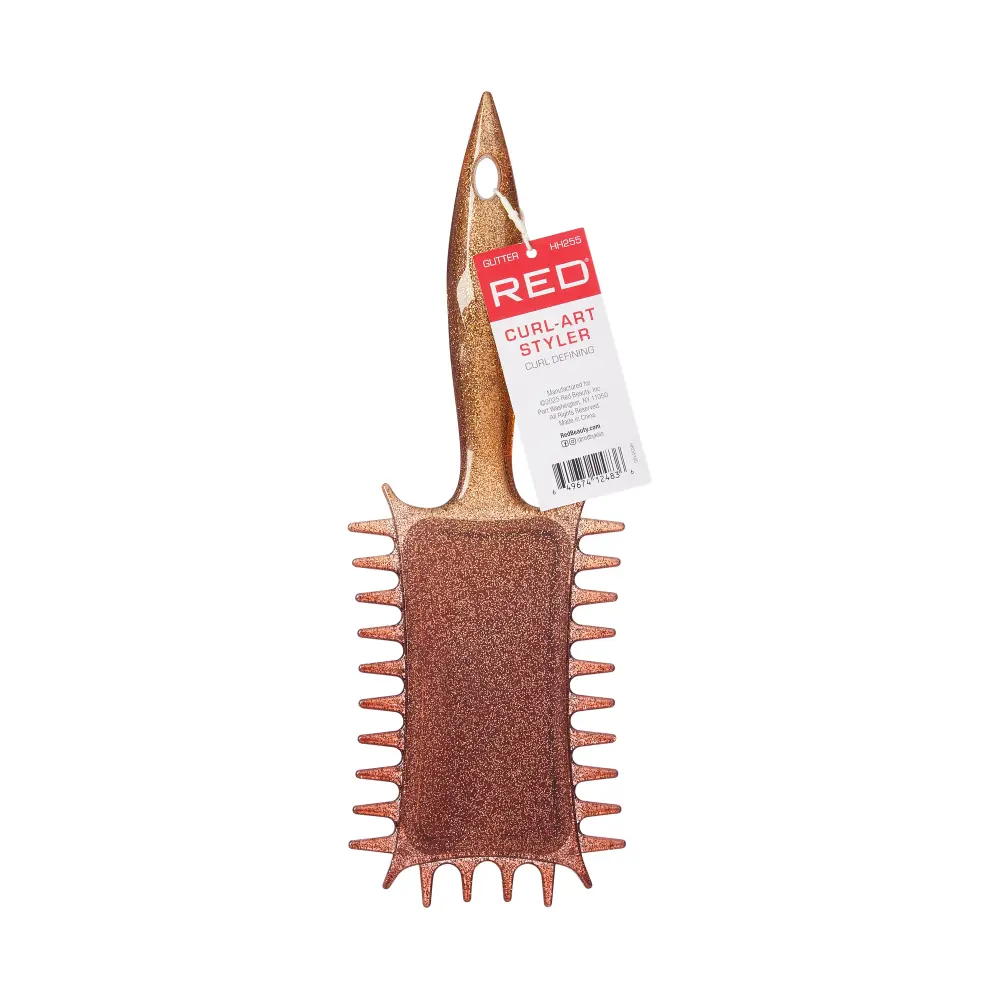 RED by KISS Curl-Art Styler - Detangling & Curl Defining Brush with Side Combs - Image 24