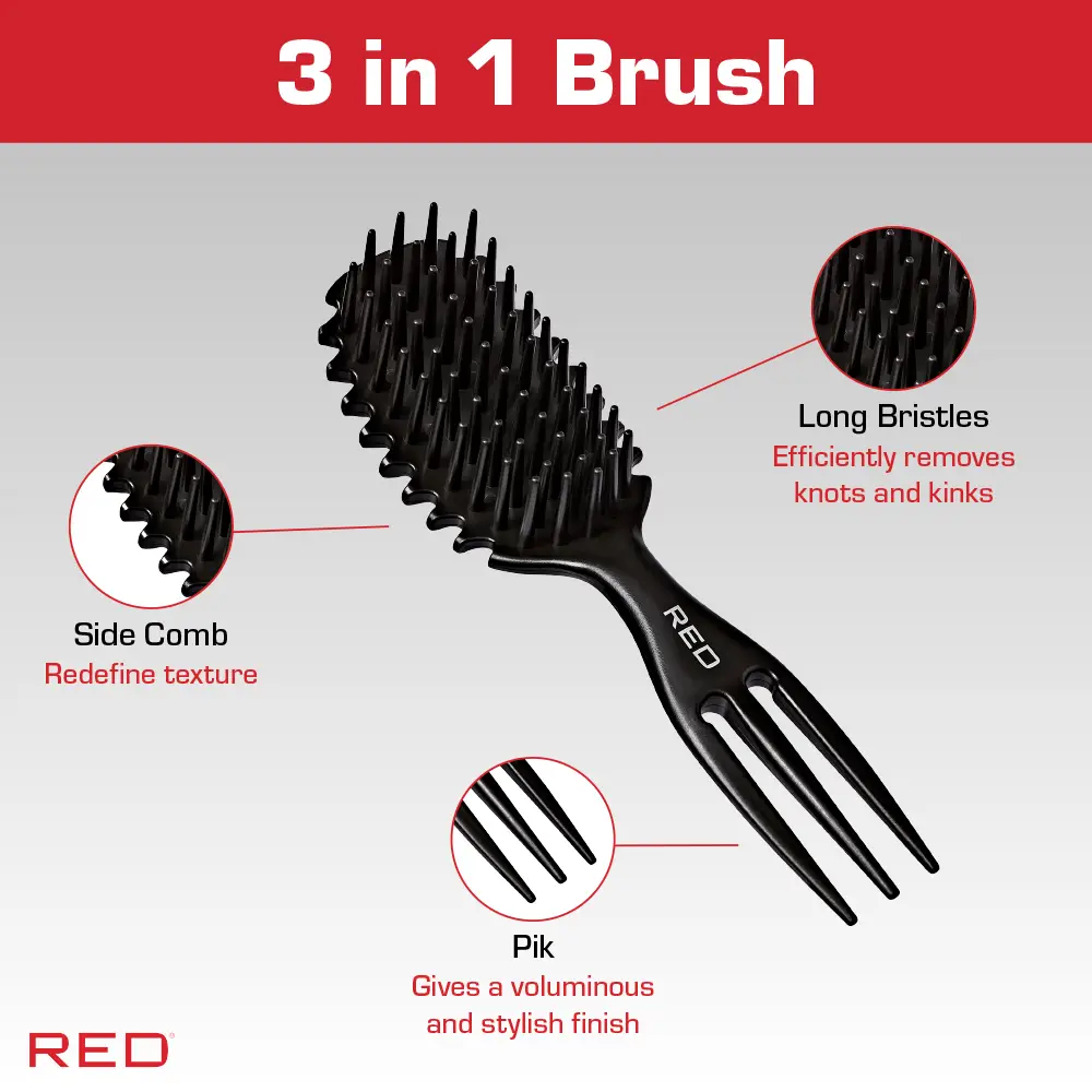 RED by KISS Curl & Care 4-in-1 Detangle Brush - Image 17