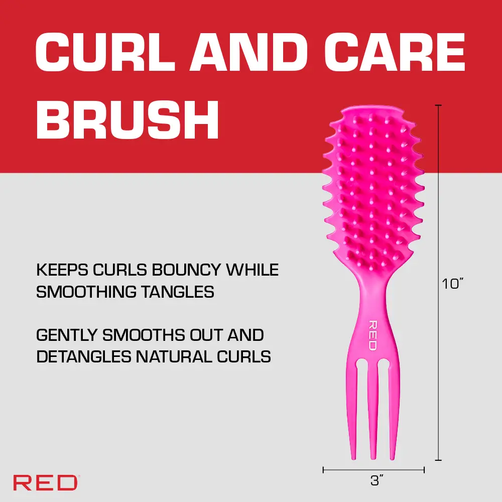 RED by KISS Curl & Care 4-in-1 Detangle Brush - Image 4