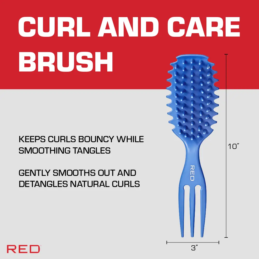 RED by KISS Curl & Care 4-in-1 Detangle Brush - Image 5
