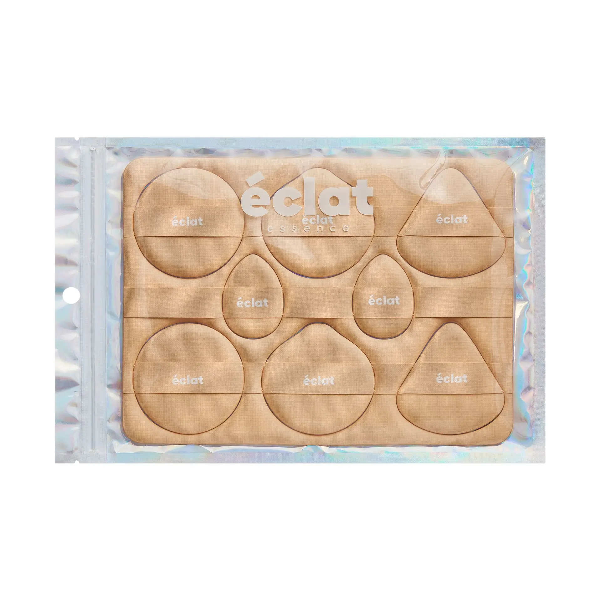 éclat Cushion Puff Makeup Set - 8pcs Soft & Bouncy Foundation, Concealer & Powder Puff - Image 11