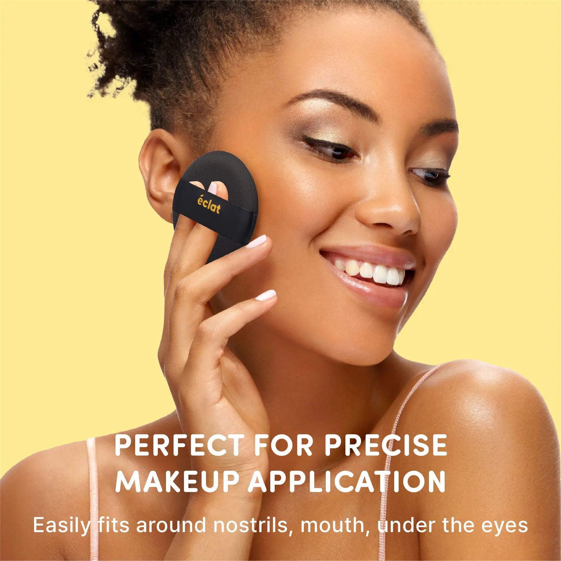 éclat Cushion Puff Makeup Set - 8pcs Soft & Bouncy Foundation, Concealer & Powder Puff - Image 12