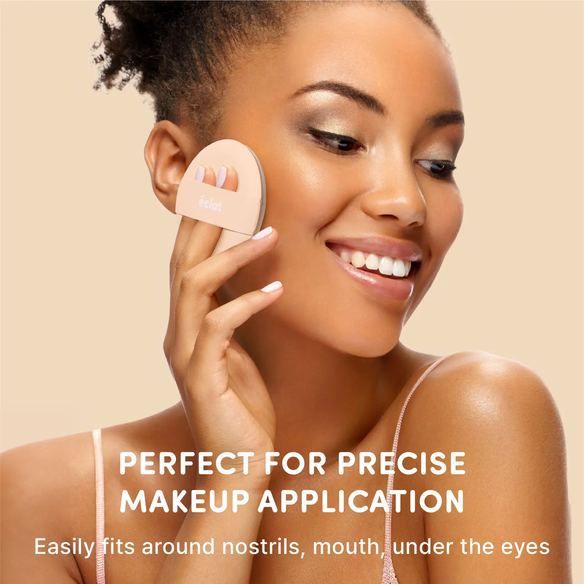 éclat Cushion Puff Makeup Set - 8pcs Soft & Bouncy Foundation, Concealer & Powder Puff - Image 3
