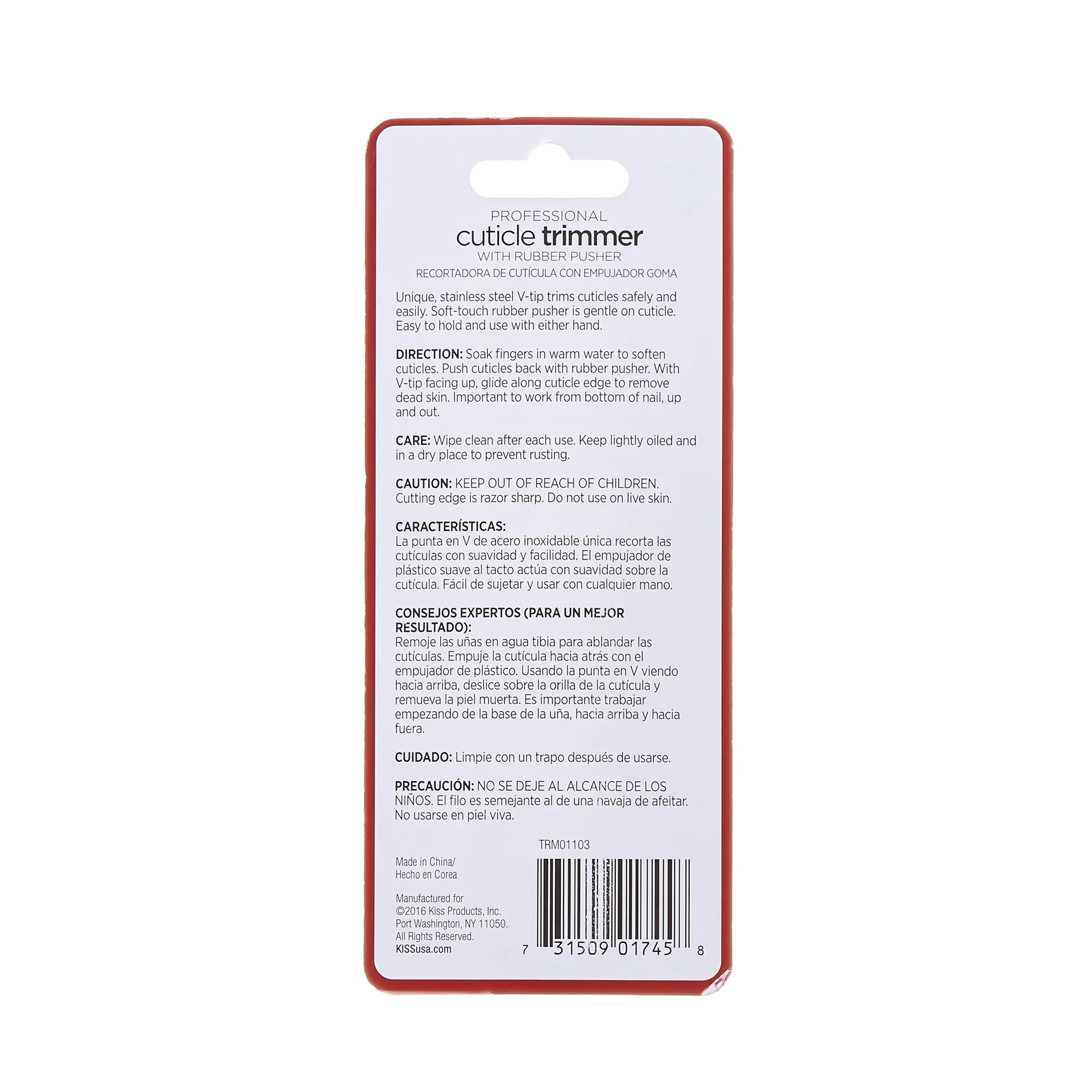 Kiss New York Cuticle Trimmer - Image 5