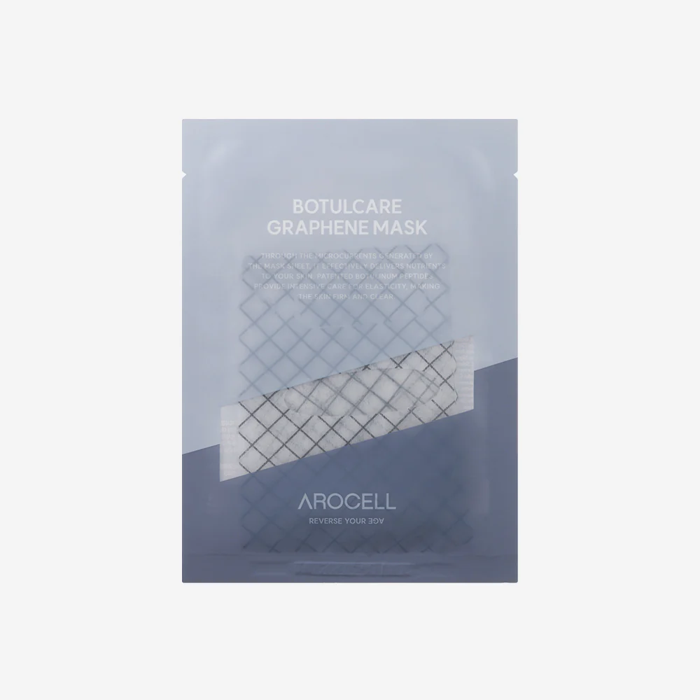Arocell Botulcare Graphene Face Mask (5 Sheets) Deep Absorption Energy Mask – Korean Firming & Hydrating Sheet Mask - Image 14