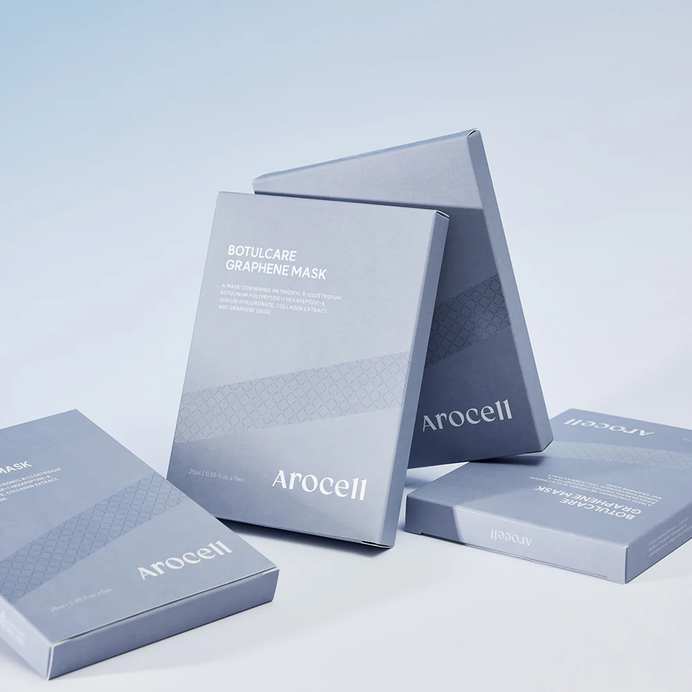 Arocell Botulcare Graphene Face Mask (5 Sheets) Deep Absorption Energy Mask – Korean Firming & Hydrating Sheet Mask - Image 15