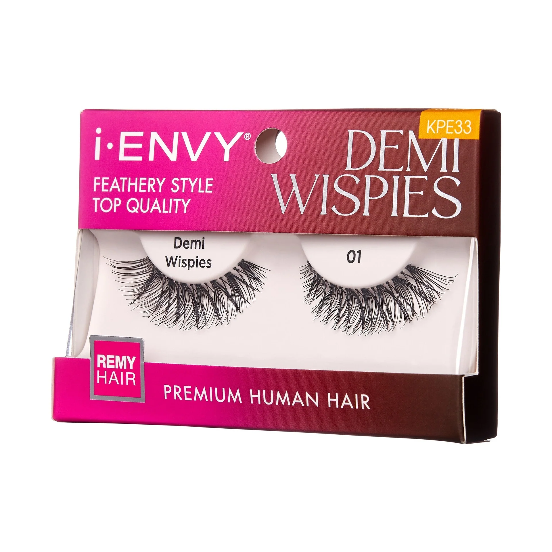 I-ENVY Demi Wispies Premium Human Hair Strip Lashes - Image 5