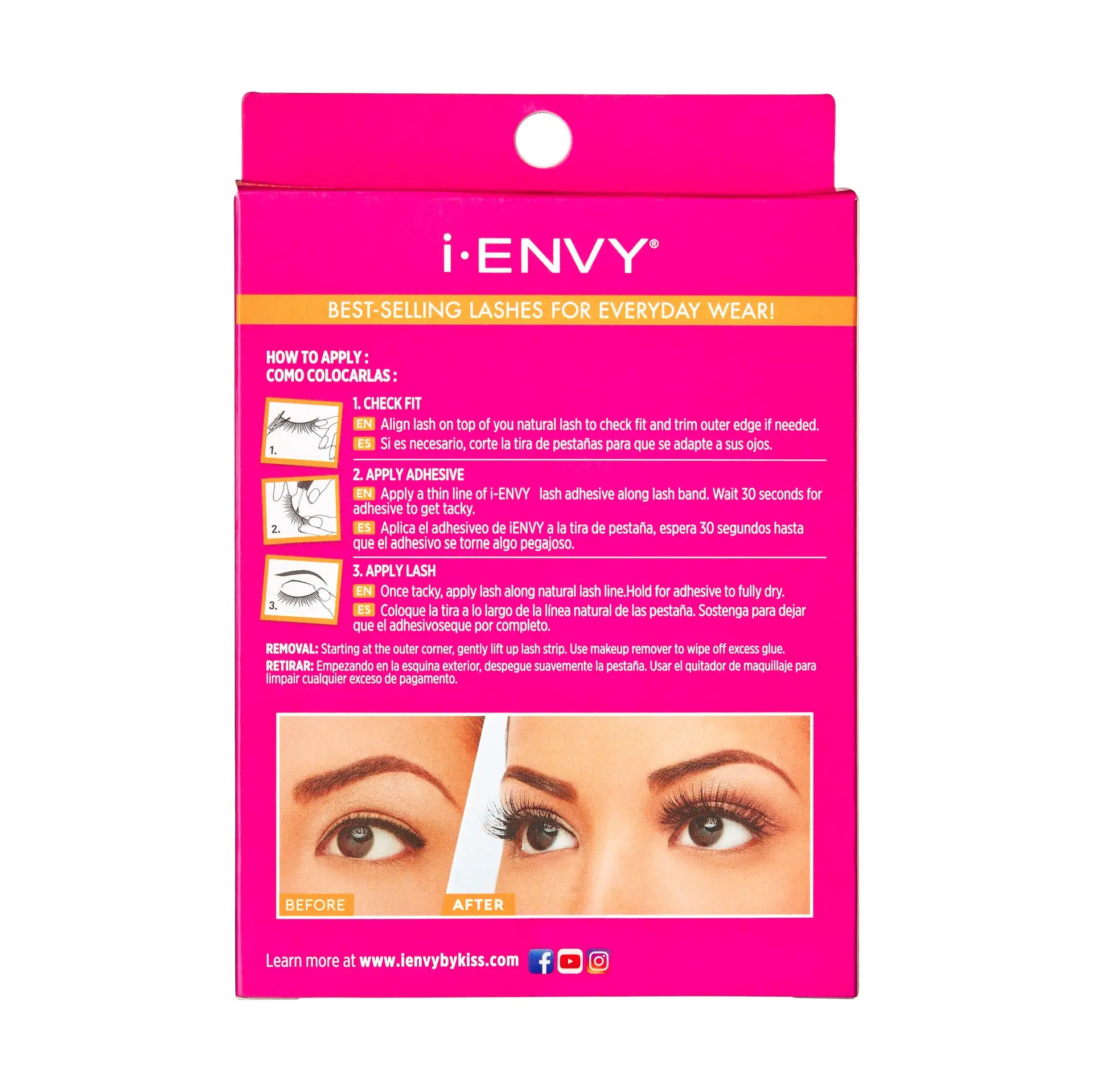 I-ENVY Demi Wispies Premium Human Hair Strip Lashes Multi Pack - Image 8