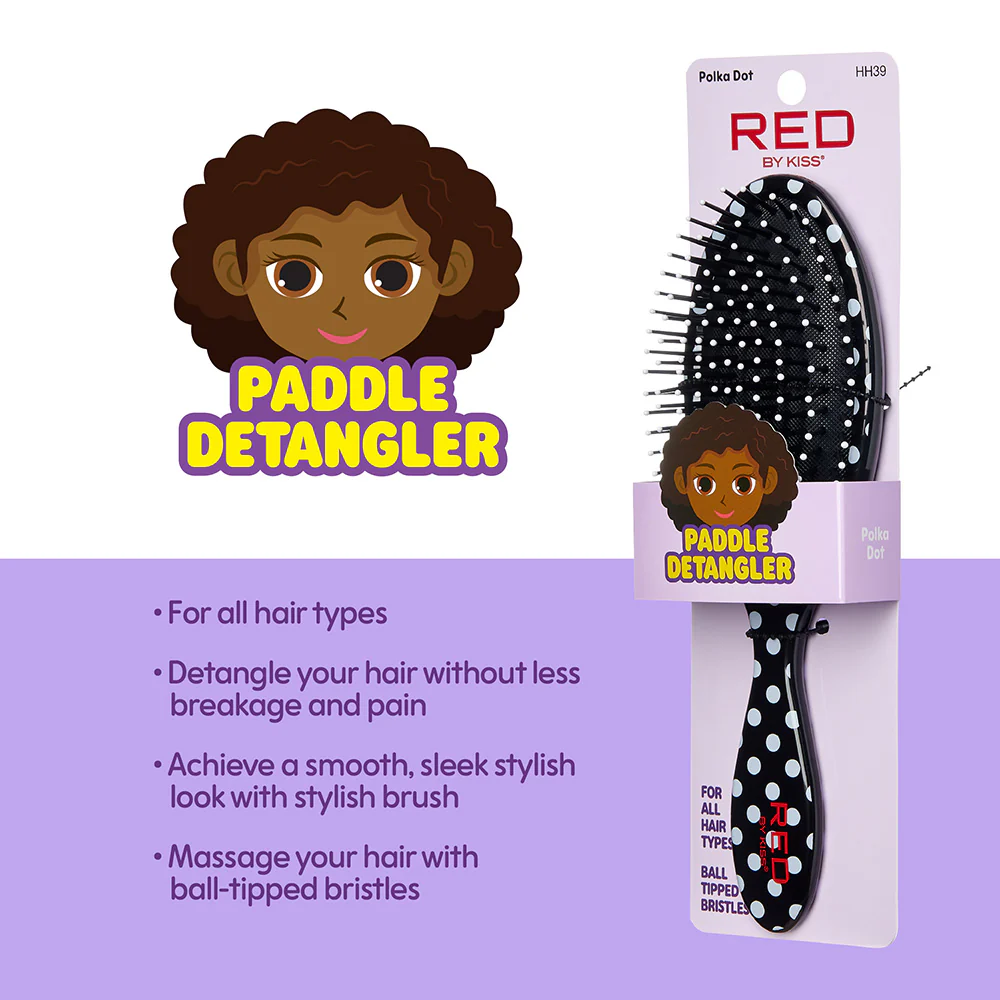 RED by KISS Designed Paddle Brush - Image 5