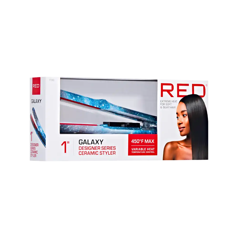 RED by KISS Designer Series 1-Inch Ceramic Flat Iron Styler - Image 10