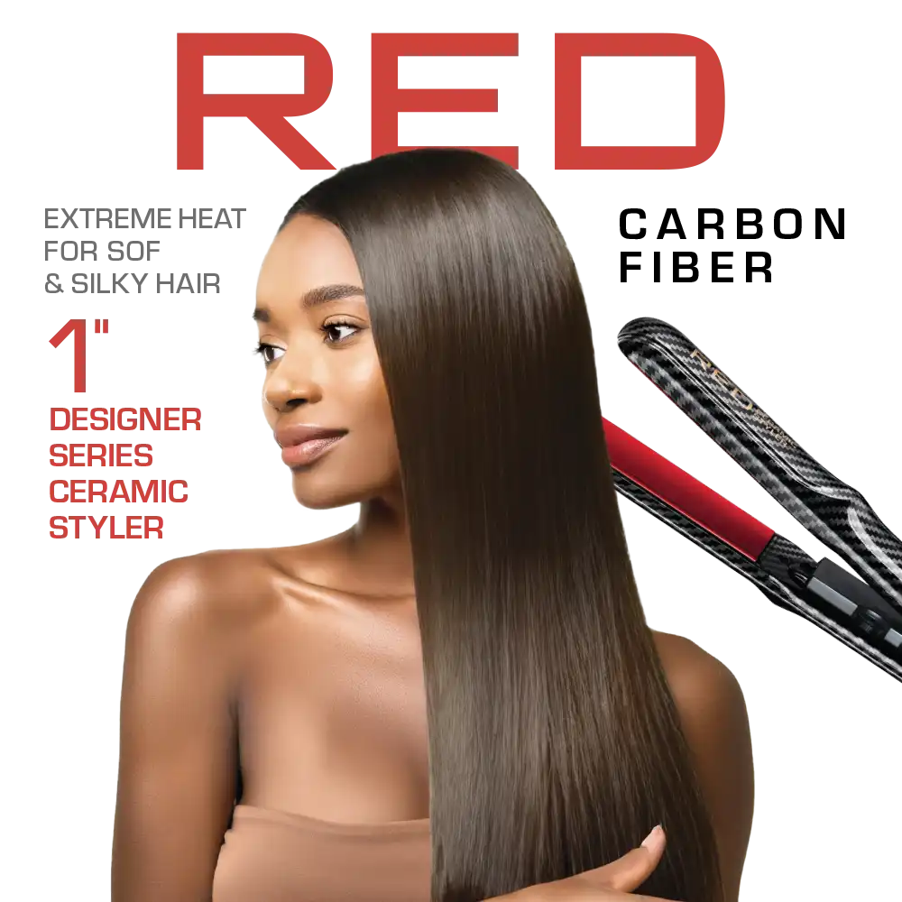 RED by KISS Designer Series 1-Inch Ceramic Flat Iron Styler - Image 19