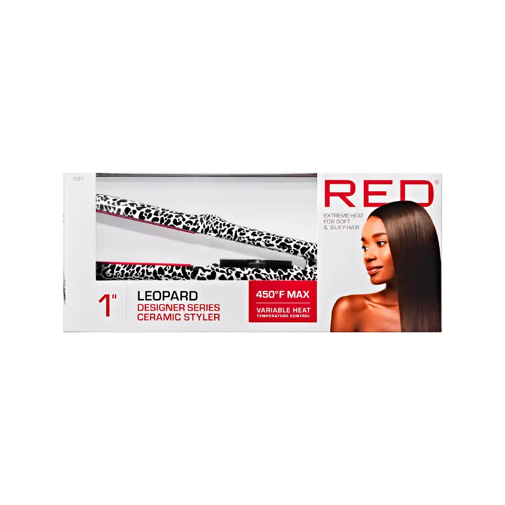 RED by KISS Designer Series 1-Inch Ceramic Flat Iron Styler - Image 21