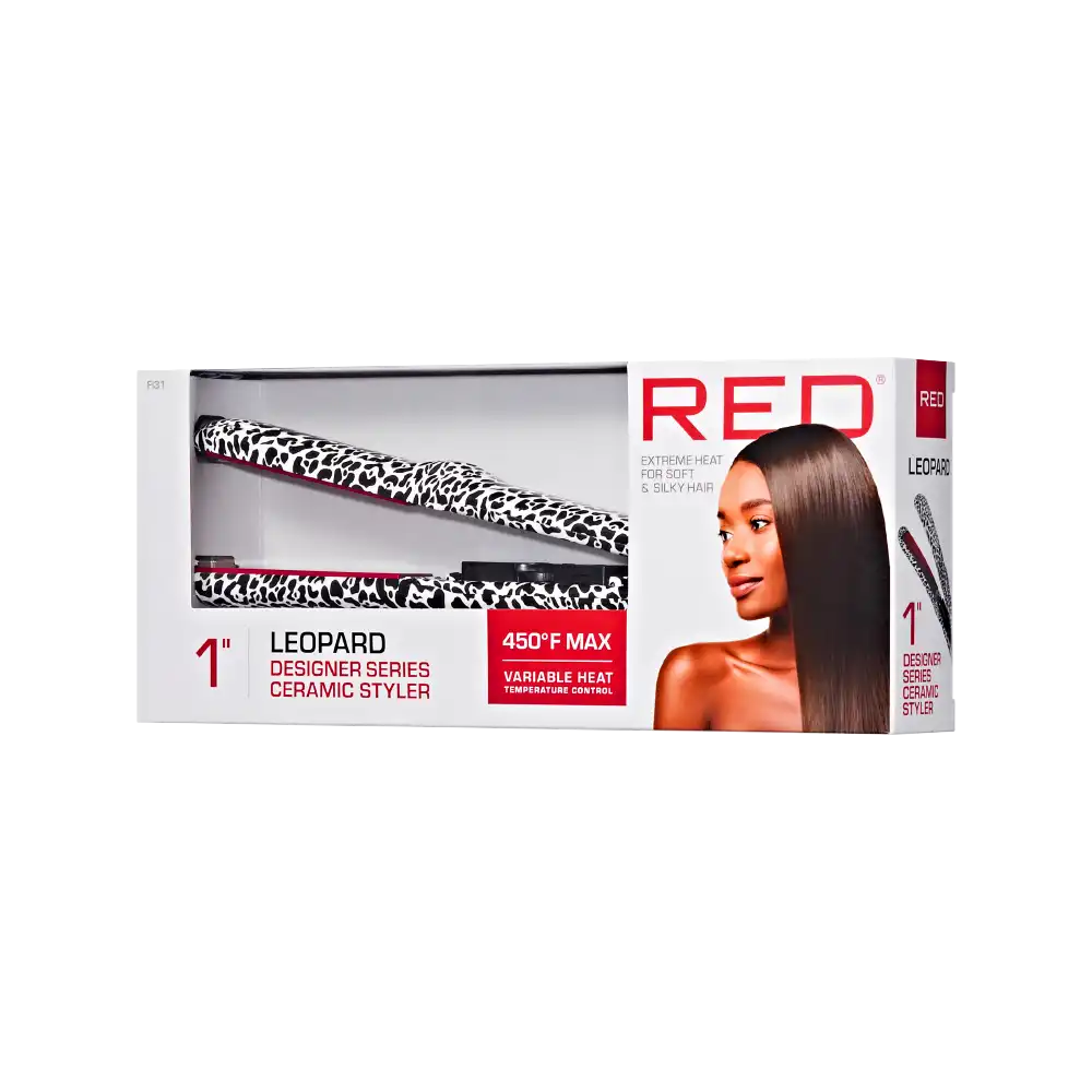 RED by KISS Designer Series 1-Inch Ceramic Flat Iron Styler - Image 22