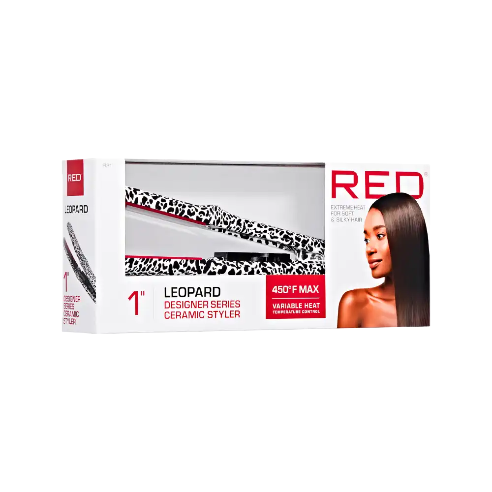 RED by KISS Designer Series 1-Inch Ceramic Flat Iron Styler - Image 23