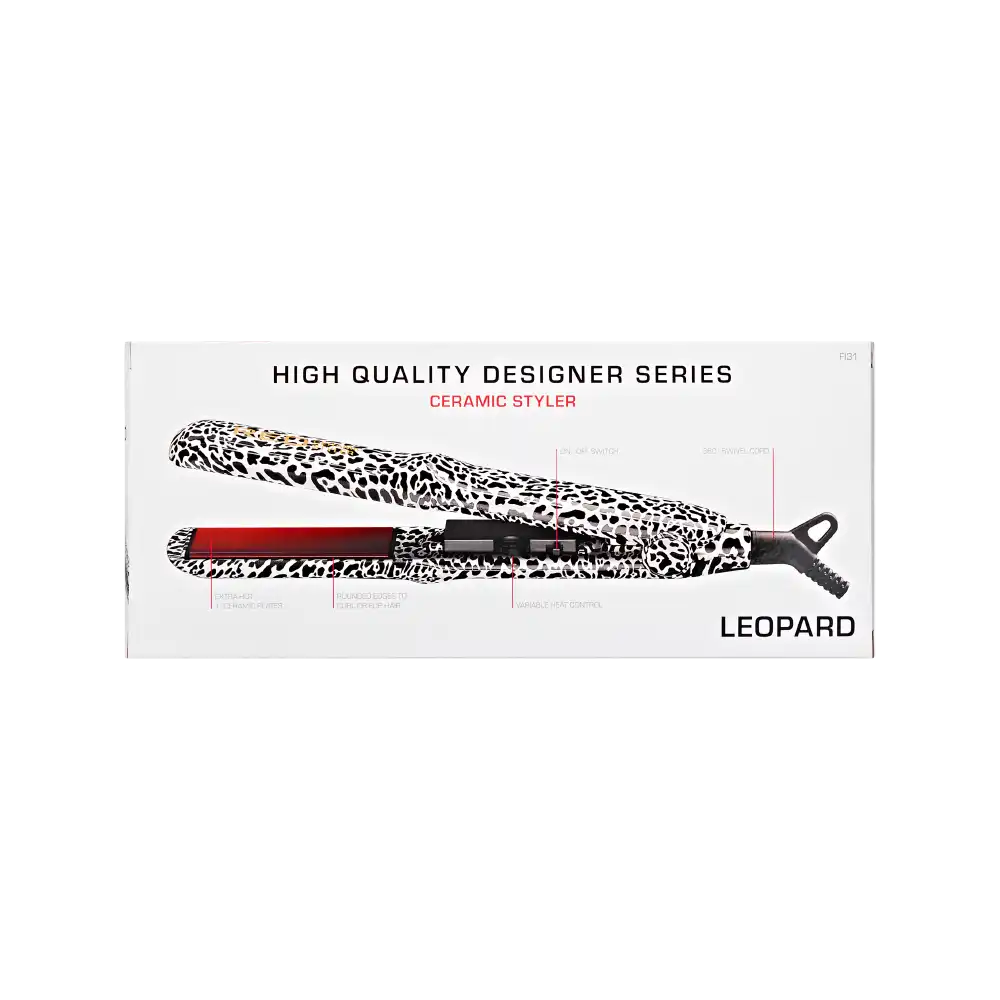 RED by KISS Designer Series 1-Inch Ceramic Flat Iron Styler - Image 24