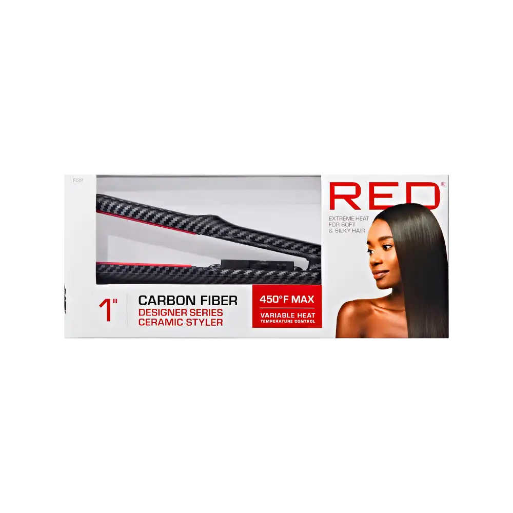 RED by KISS Designer Series 1-Inch Ceramic Flat Iron Styler - Image 28