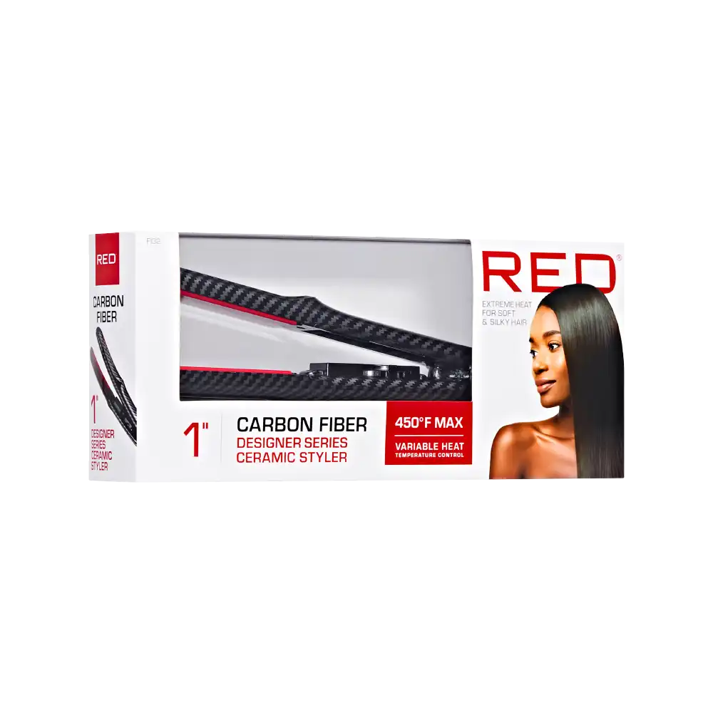 RED by KISS Designer Series 1-Inch Ceramic Flat Iron Styler - Image 29
