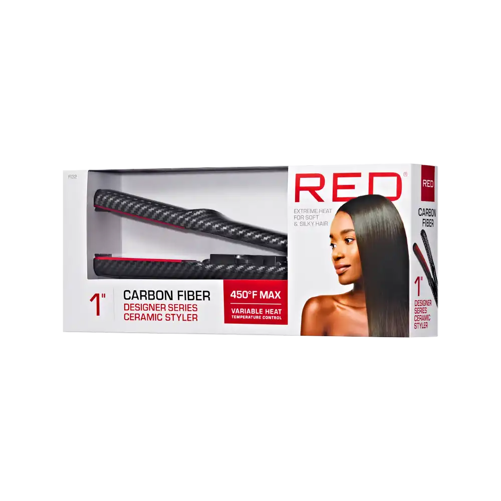 RED by KISS Designer Series 1-Inch Ceramic Flat Iron Styler - Image 30