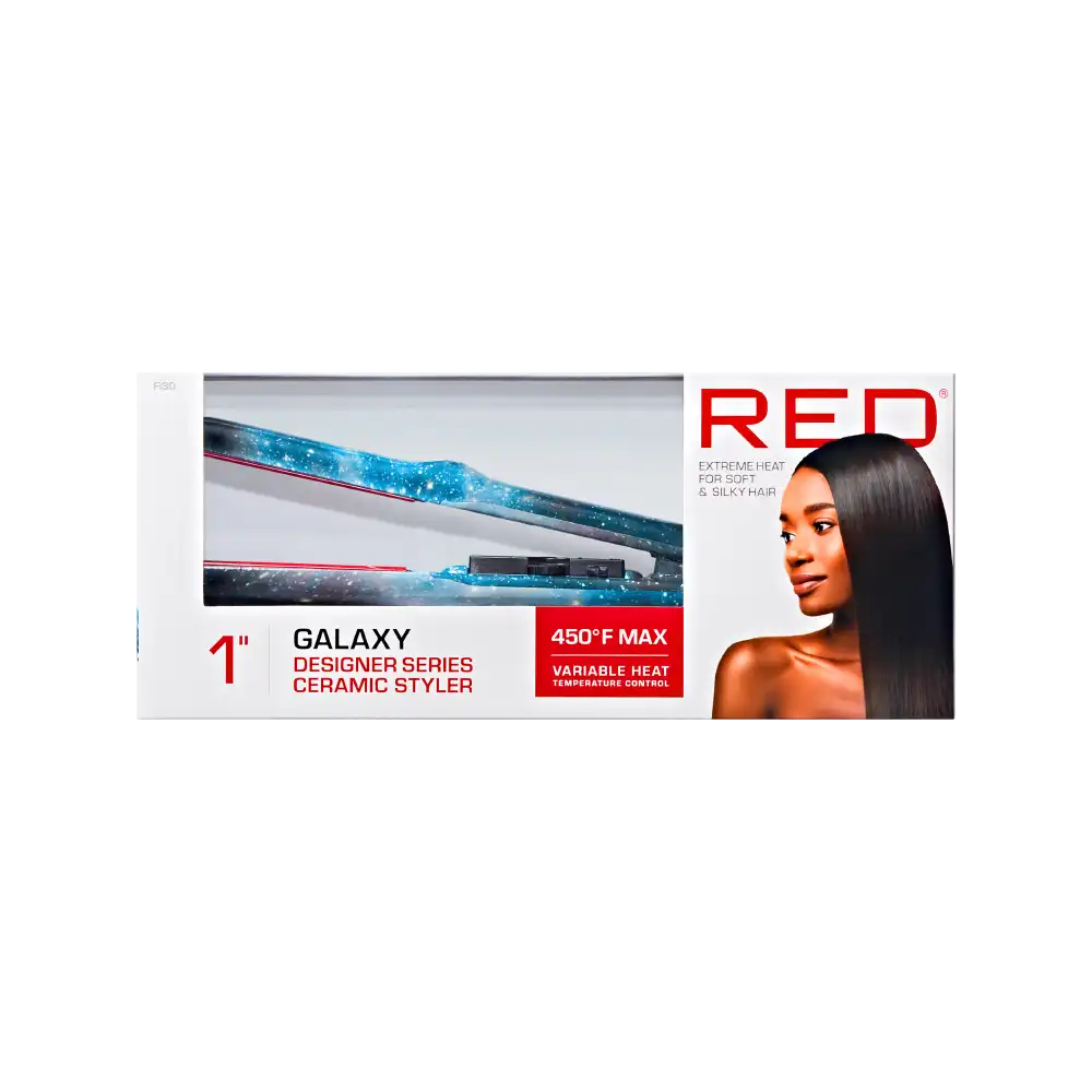 RED by KISS Designer Series 1-Inch Ceramic Flat Iron Styler - Image 8