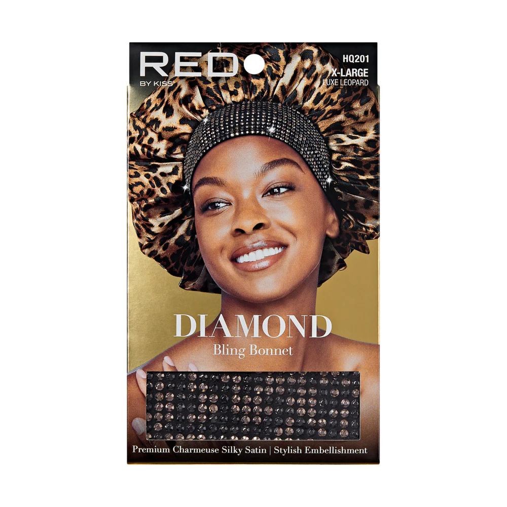 RED by KISS Diamond Bling Satin Bonnet - Image 7