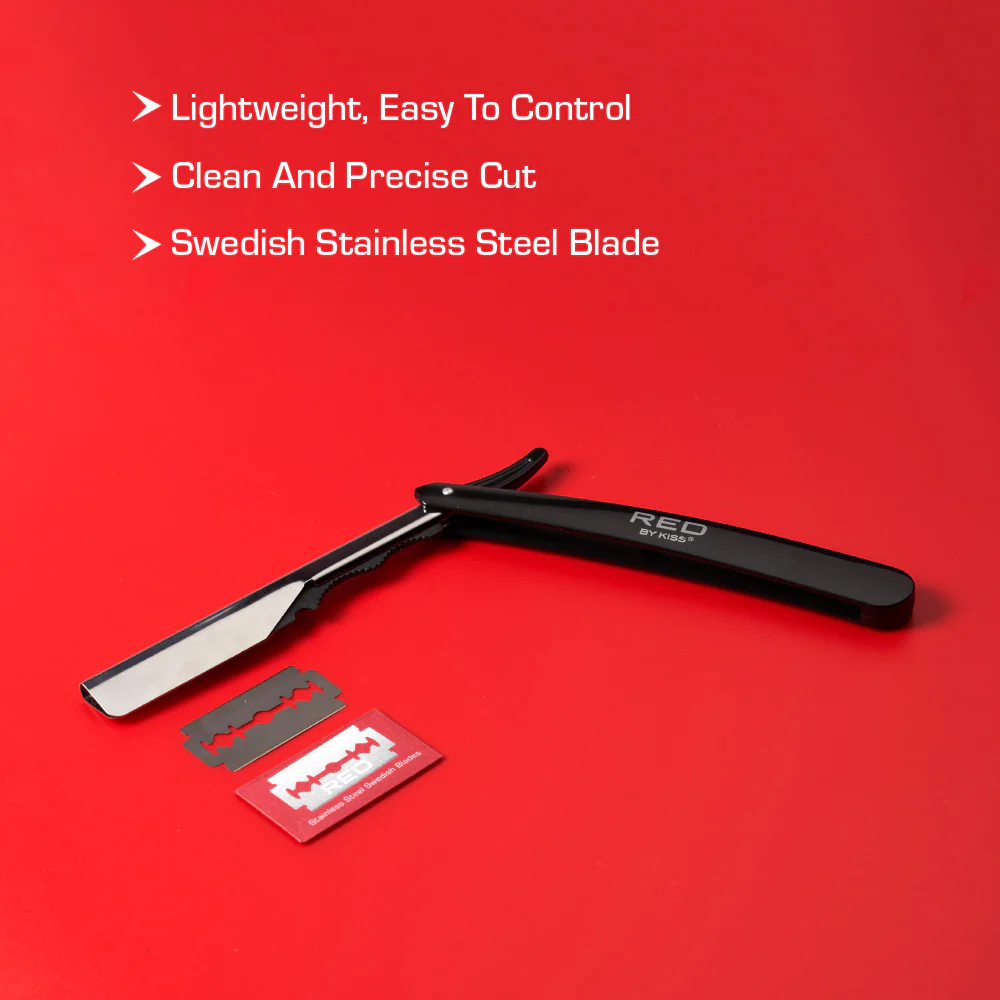 RED by KISS Disposable Hair Shaver with 2pcs Blades - Image 2