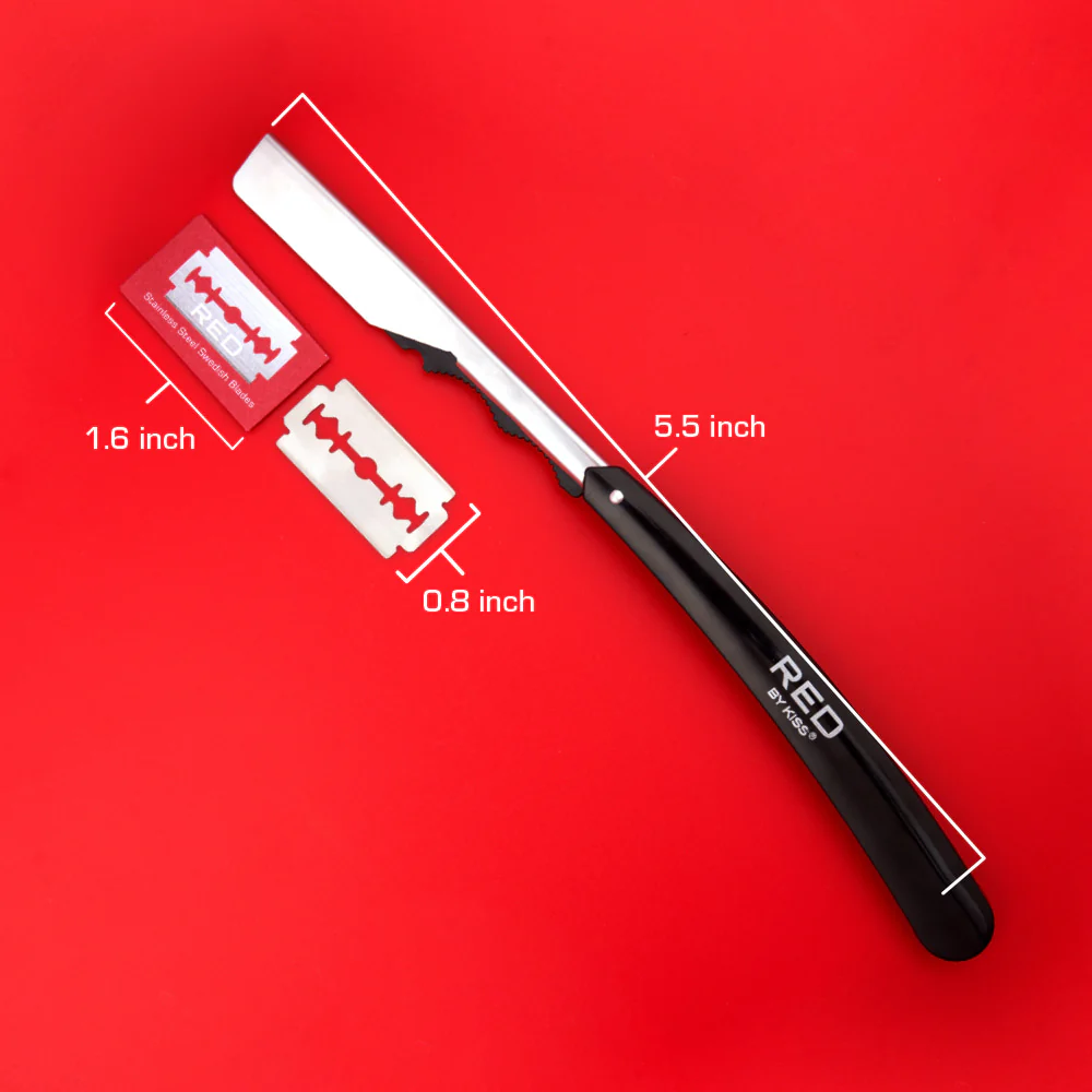 RED by KISS Disposable Hair Shaver with 2pcs Blades - Image 3