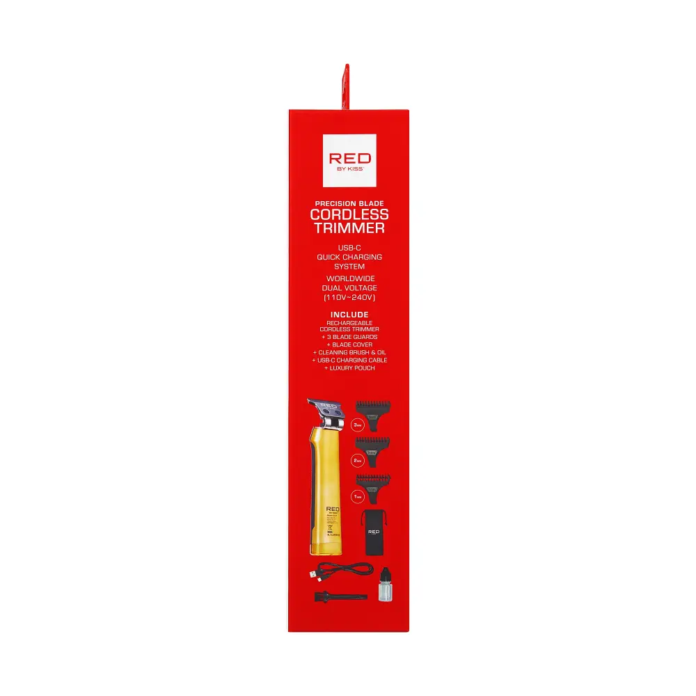 RED by KISS DLC Zero-Gap Cordless Trimmer with USB-C & 4-Hour Battery - Image 13