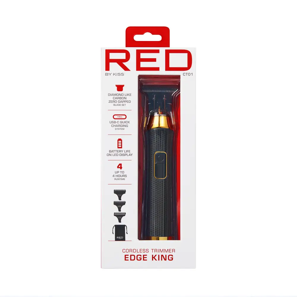 RED by KISS DLC Zero-Gap Cordless Trimmer with USB-C & 4-Hour Battery - Image 9