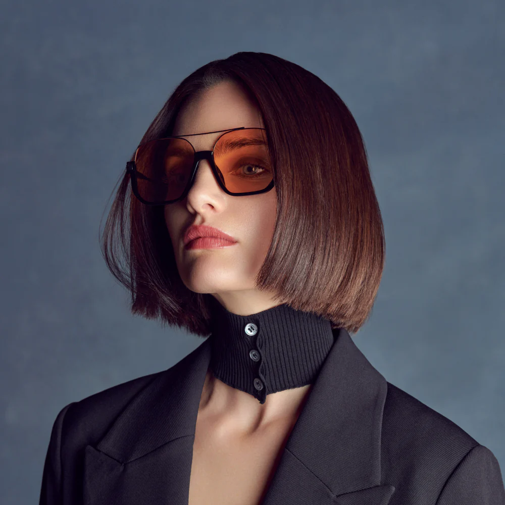 Mad Shade Double Bridge Round Square Sunglasses #56 - Image 4