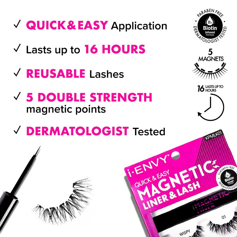 I-ENVY Double Strength Magnetic Strip Lashes - Image 17