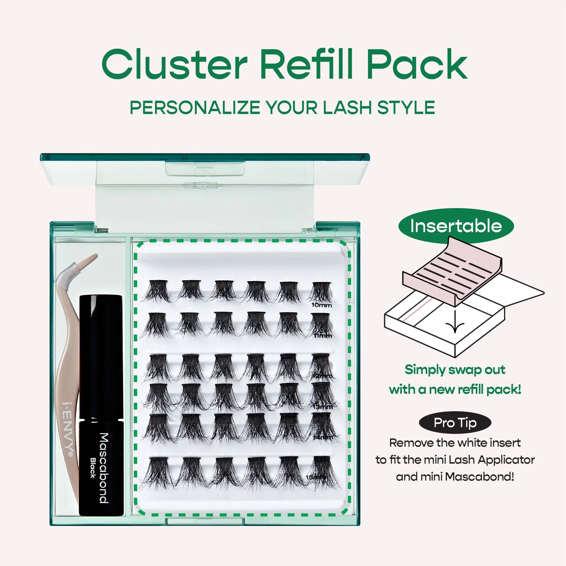 I-ENVY Dramatic Cluster Palette Refill Pack - Length - Image 14